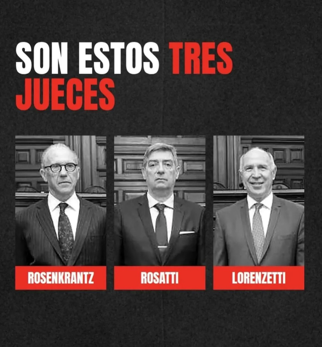 Tres jueces pasaron por encima de la voluntad del pueblo 